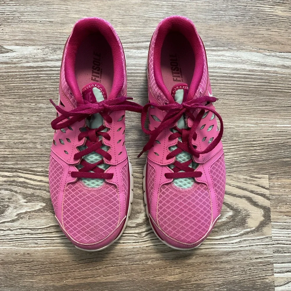 NIKE Pink Athleisure Sneakers 10